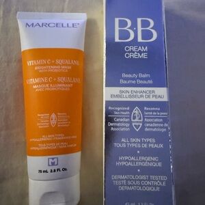 Marcelle Vitamin C + Squalane Brightening Mask - Orange